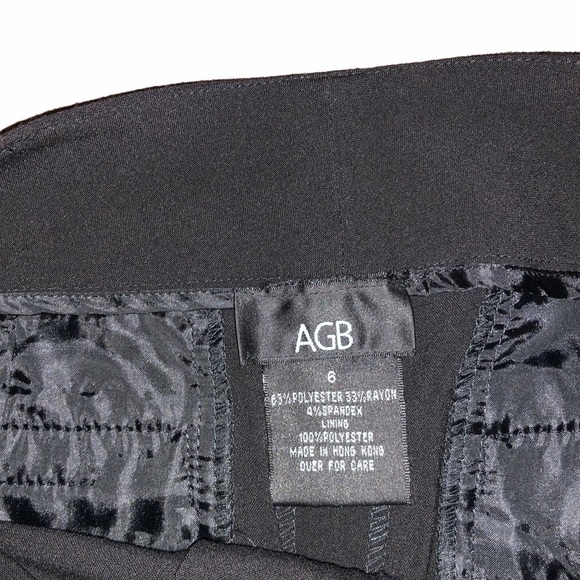 AGB Black Trouser Pants - Picture 5 of 5